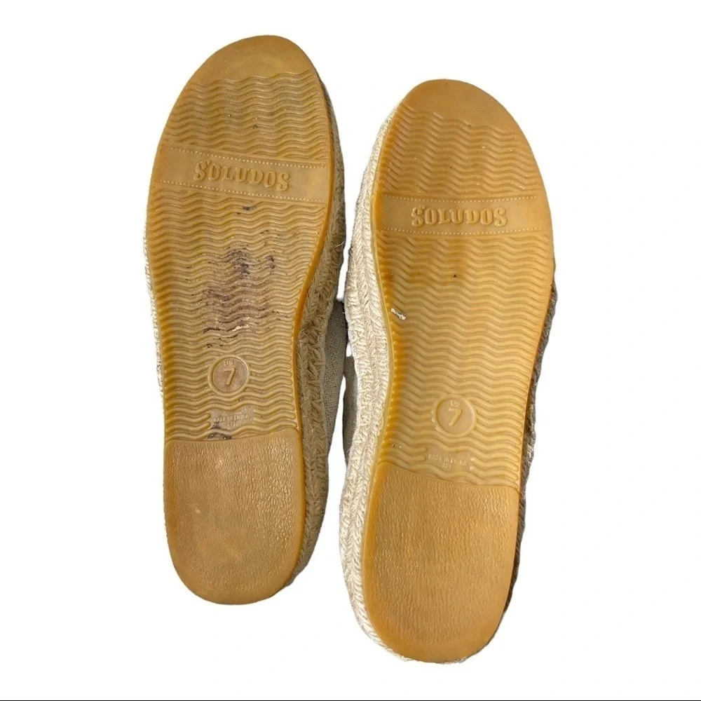 Soludos Elephant Espadrilles size 7